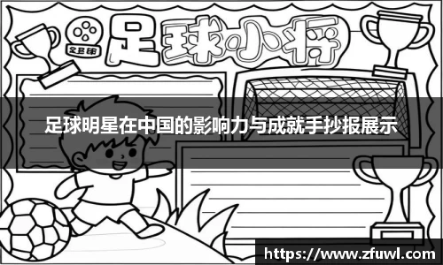 足球明星在中国的影响力与成就手抄报展示